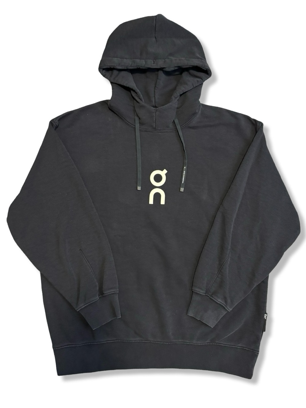 On Club Running Hoodie Black